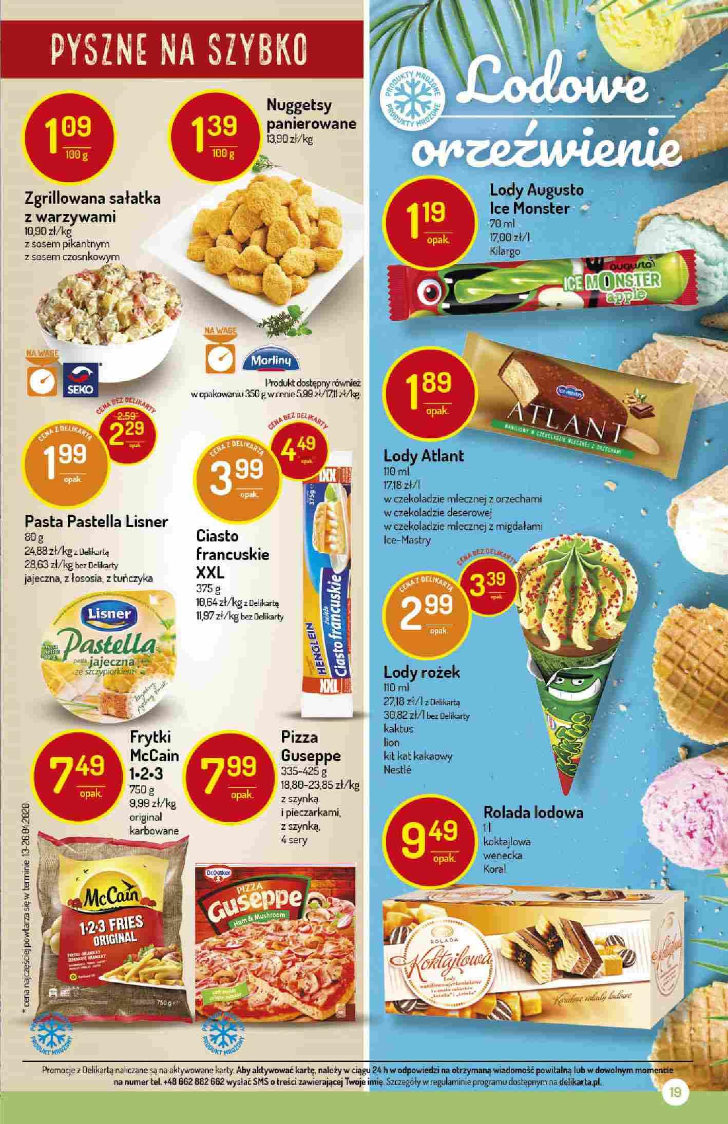 Gazetka promocyjna Delikatesy Centrum str. 19