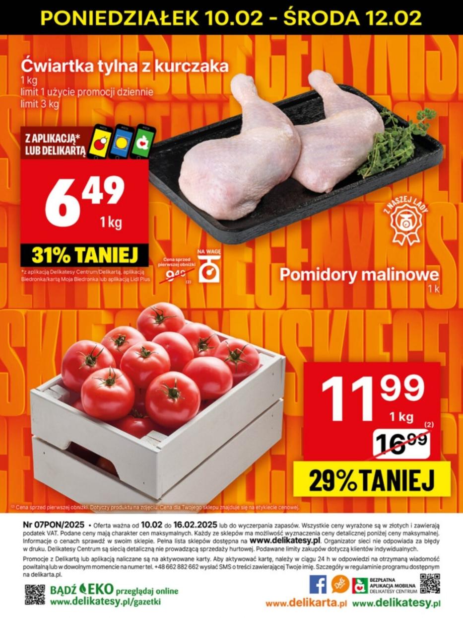 Gazetka promocyjna Delikatesy Centrum str. 42