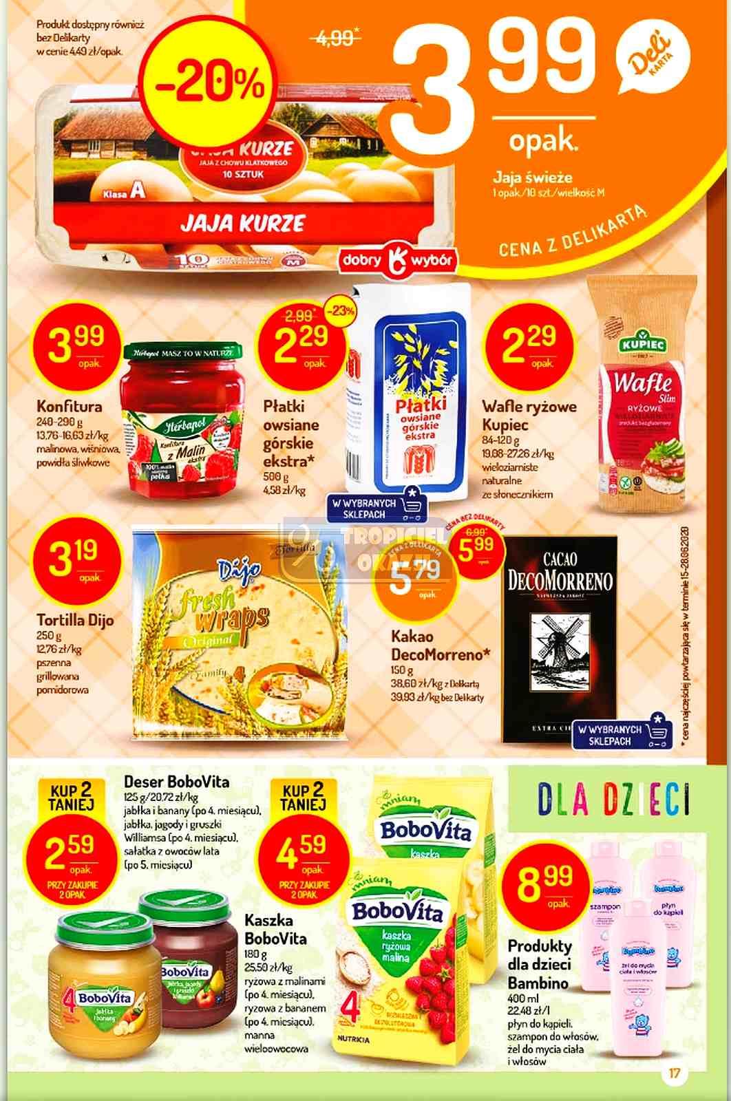 Gazetka promocyjna Delikatesy Centrum str. 17