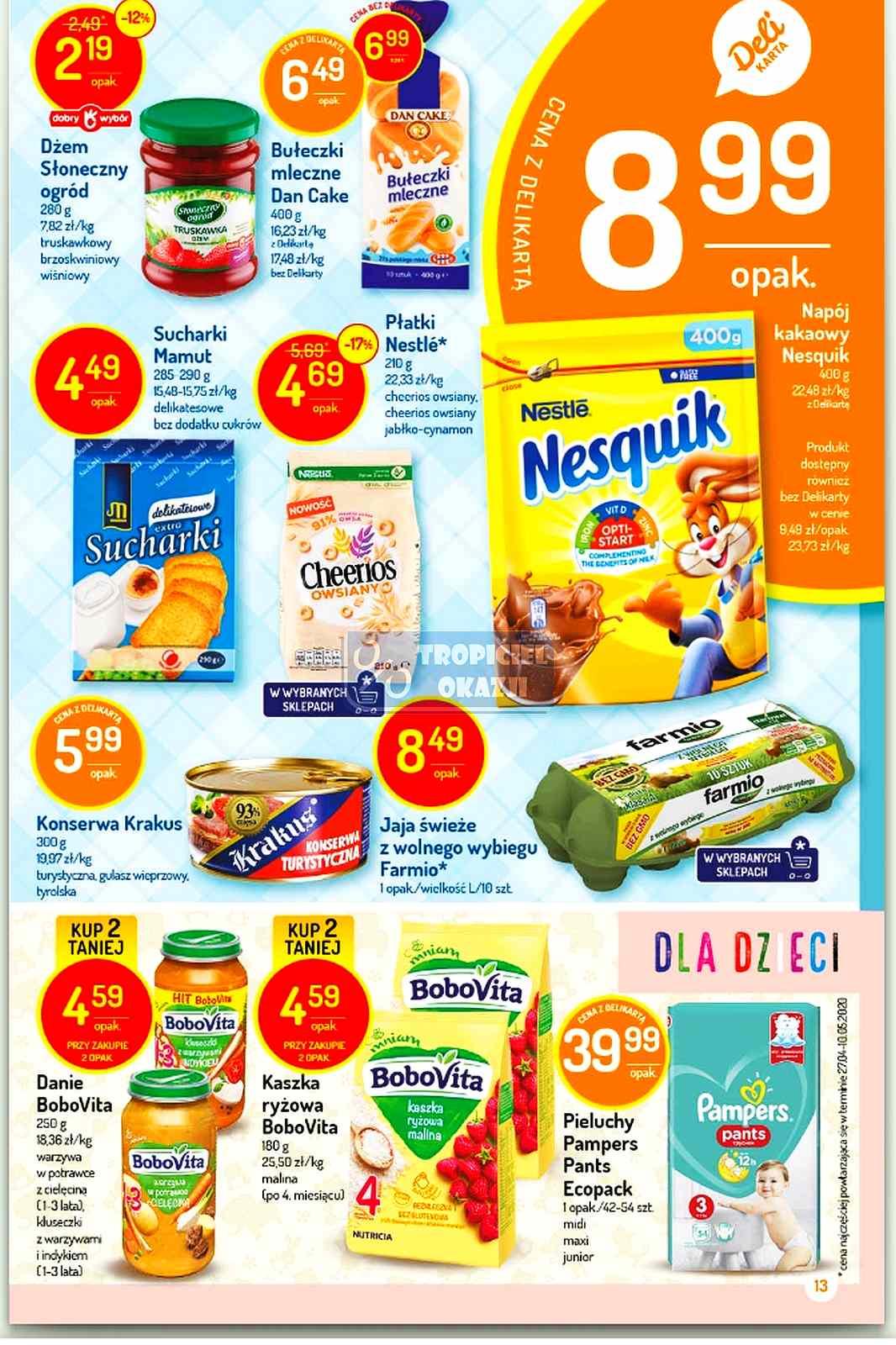 Gazetka promocyjna Delikatesy Centrum str. 13