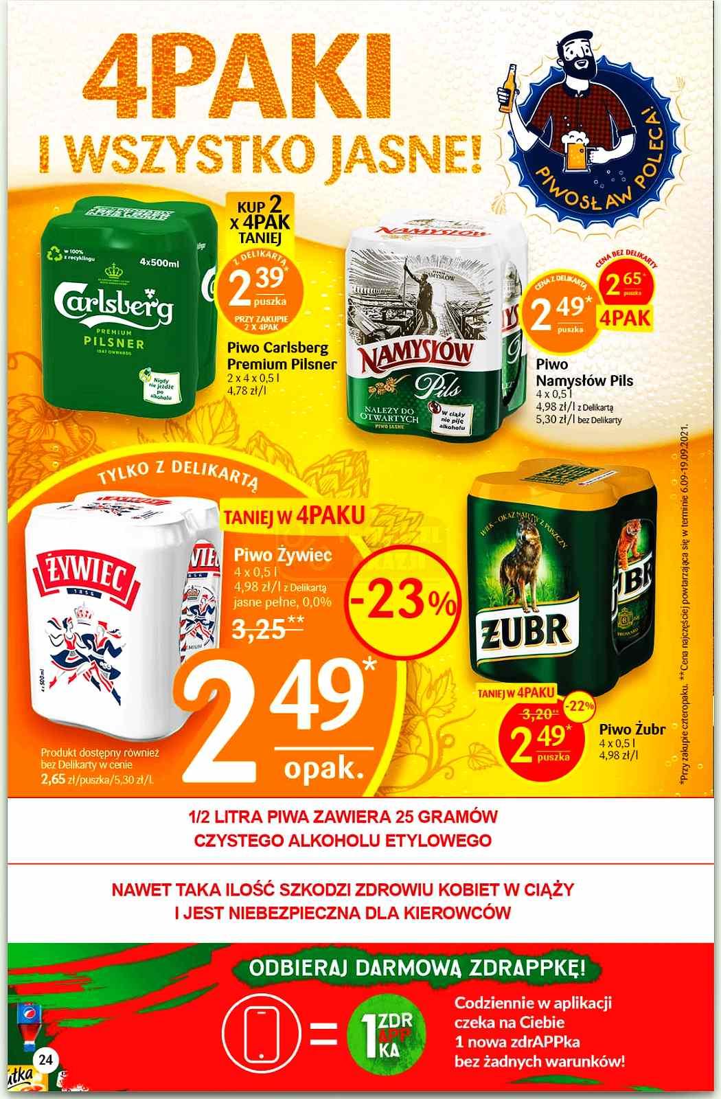Gazetka promocyjna Delikatesy Centrum str. 24