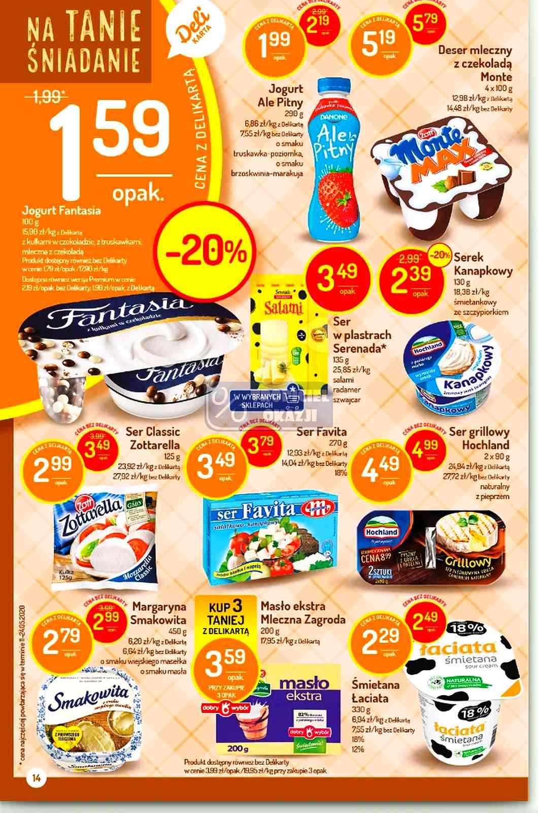 Gazetka promocyjna Delikatesy Centrum str. 14