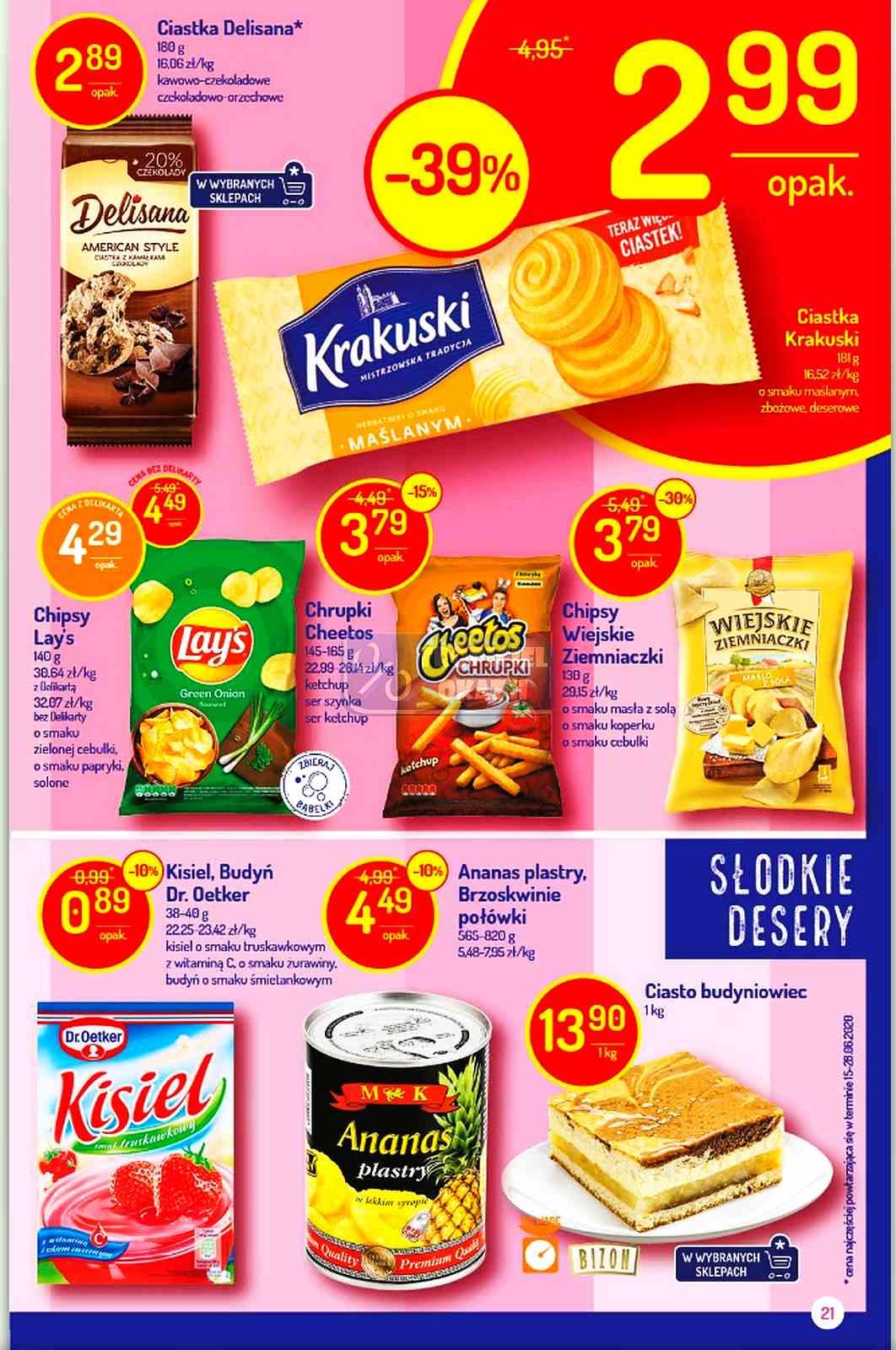 Gazetka promocyjna Delikatesy Centrum str. 21