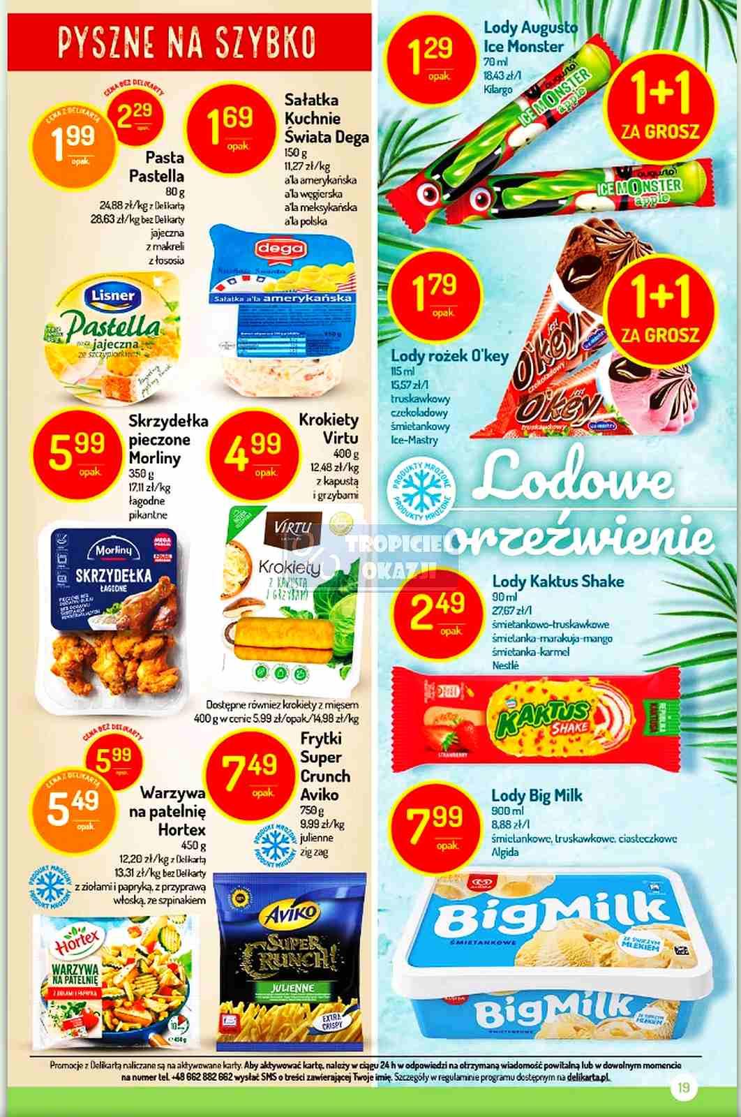 Gazetka promocyjna Delikatesy Centrum str. 19