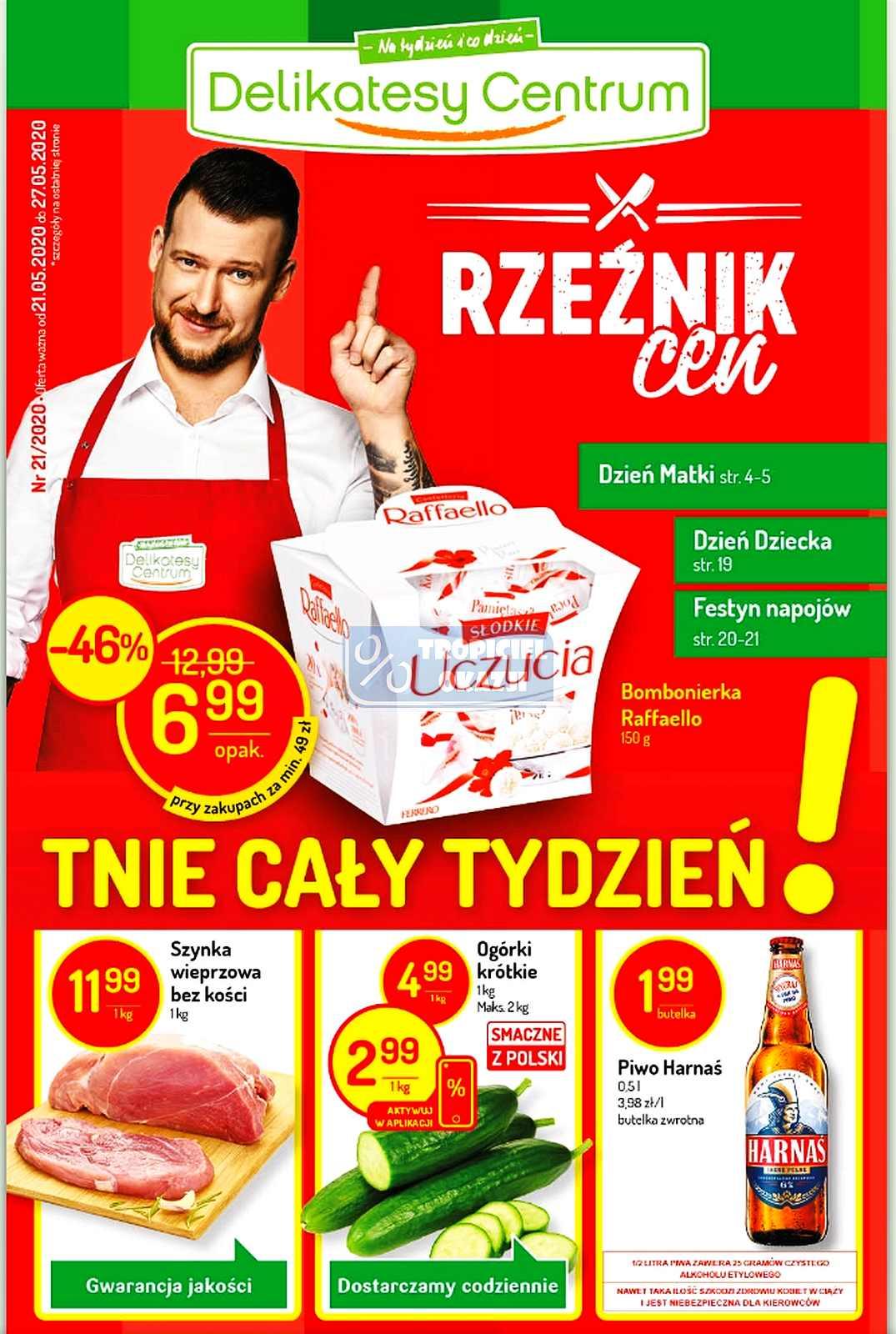Gazetka promocyjna Delikatesy Centrum str. 1