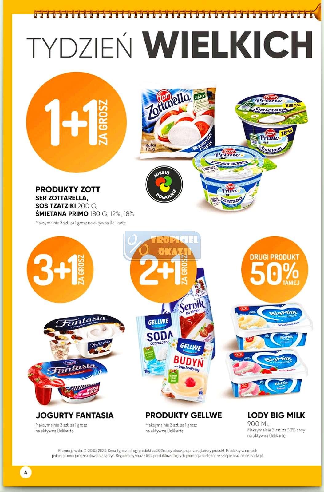 Gazetka promocyjna Delikatesy Centrum str. 4