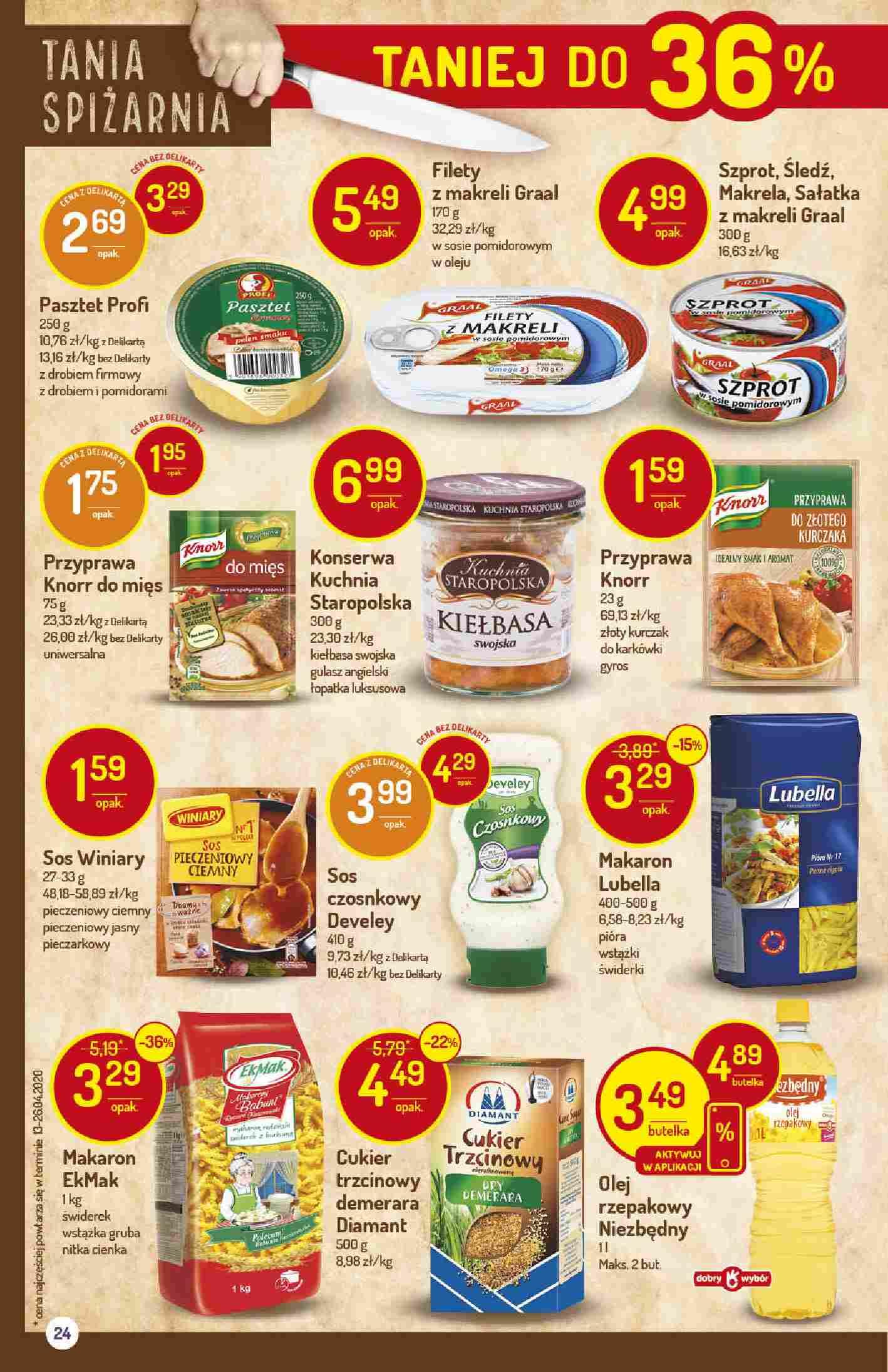 Gazetka promocyjna Delikatesy Centrum str. 24