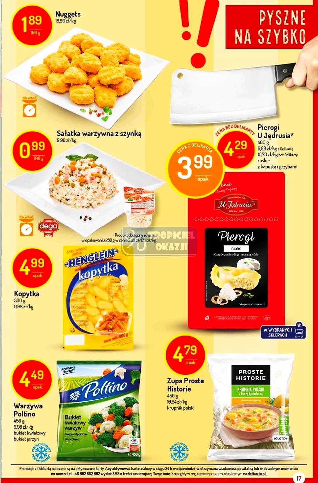 Gazetka promocyjna Delikatesy Centrum str. 17