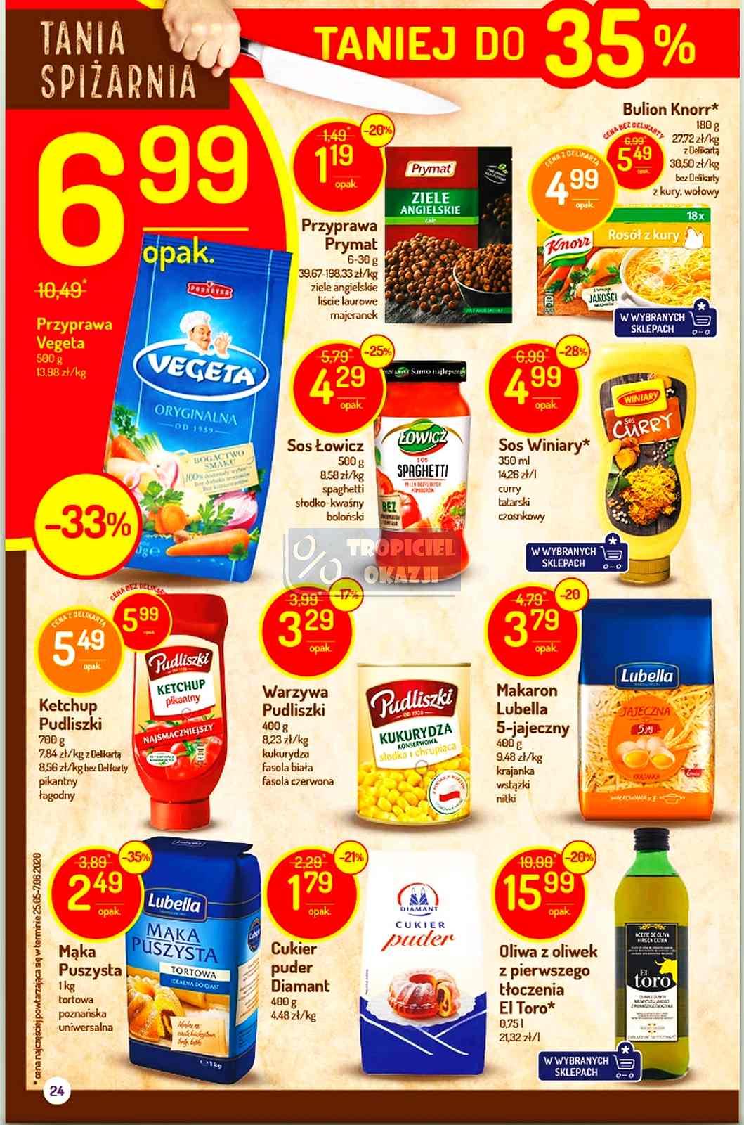 Gazetka promocyjna Delikatesy Centrum str. 24