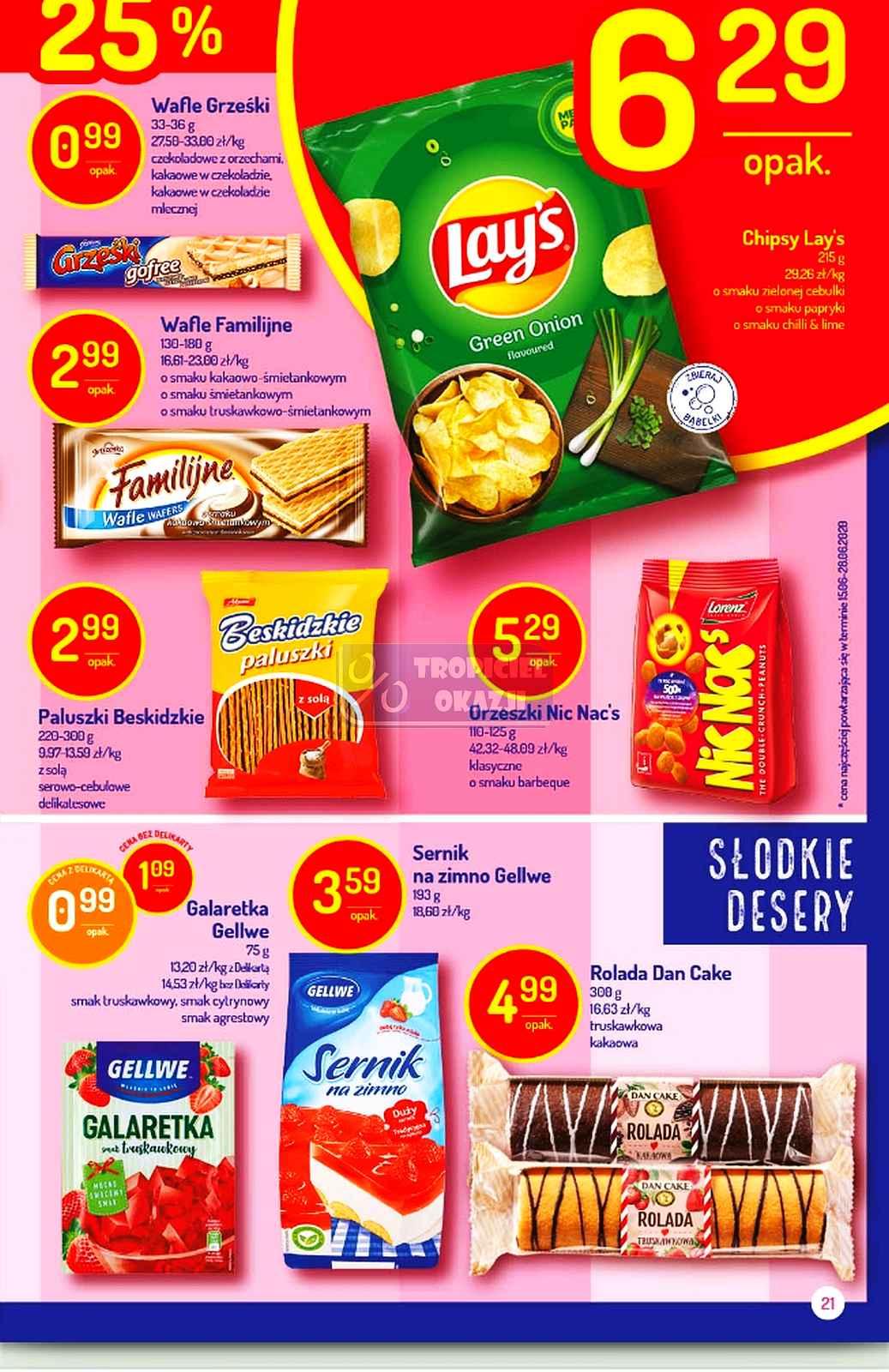 Gazetka promocyjna Delikatesy Centrum str. 21