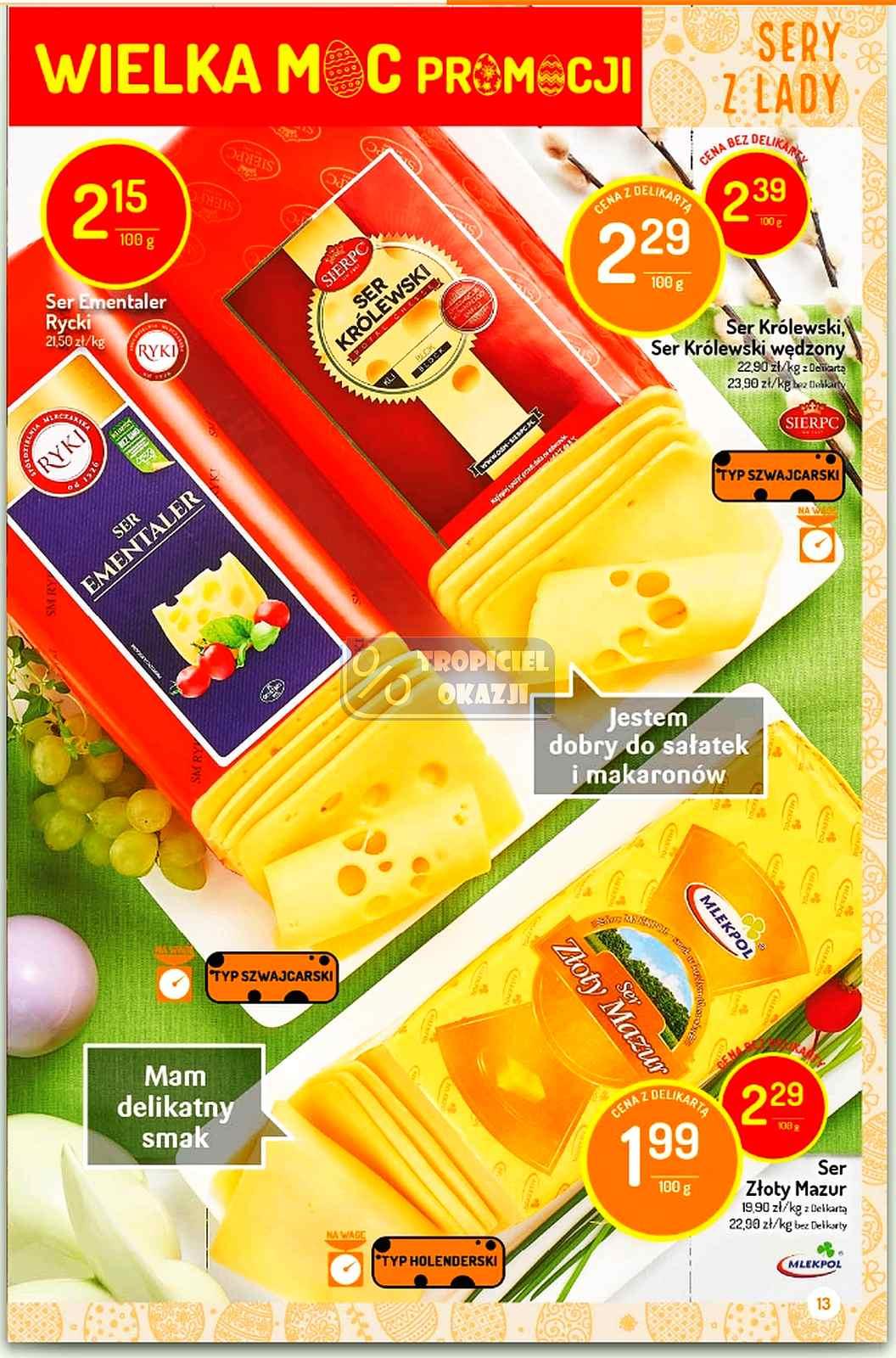 Gazetka promocyjna Delikatesy Centrum str. 13