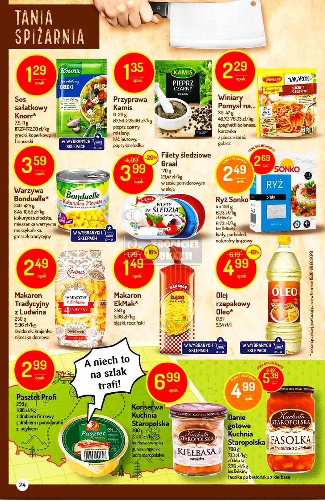 Gazetka promocyjna Delikatesy Centrum str. 24