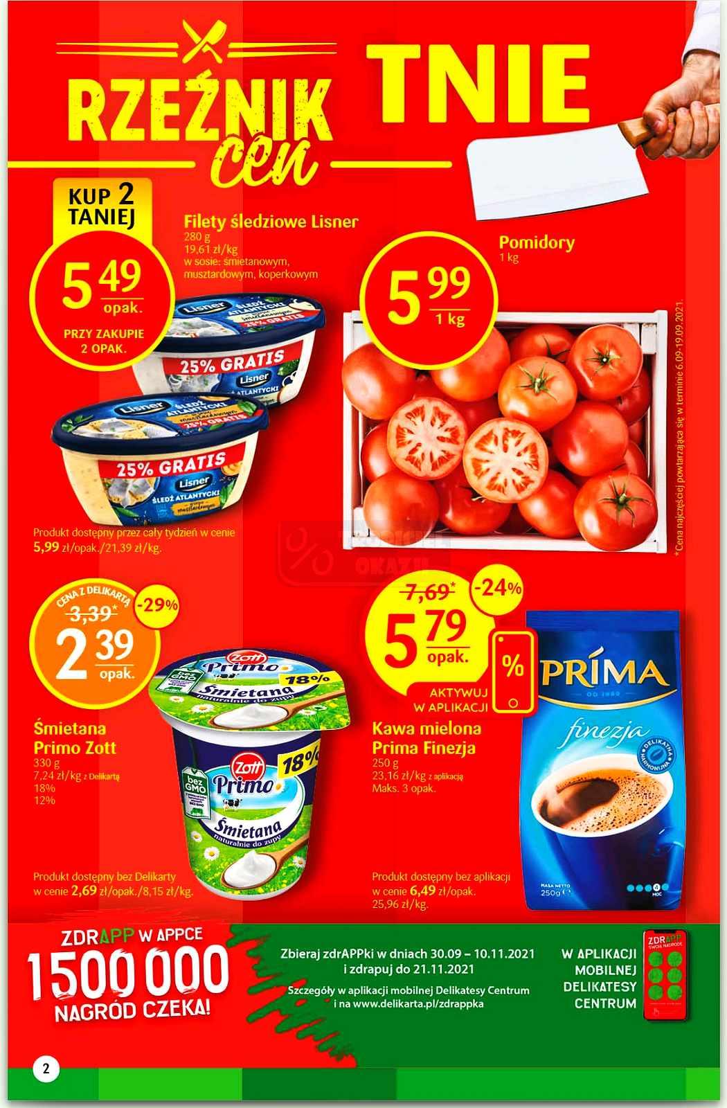 Gazetka promocyjna Delikatesy Centrum str. 2