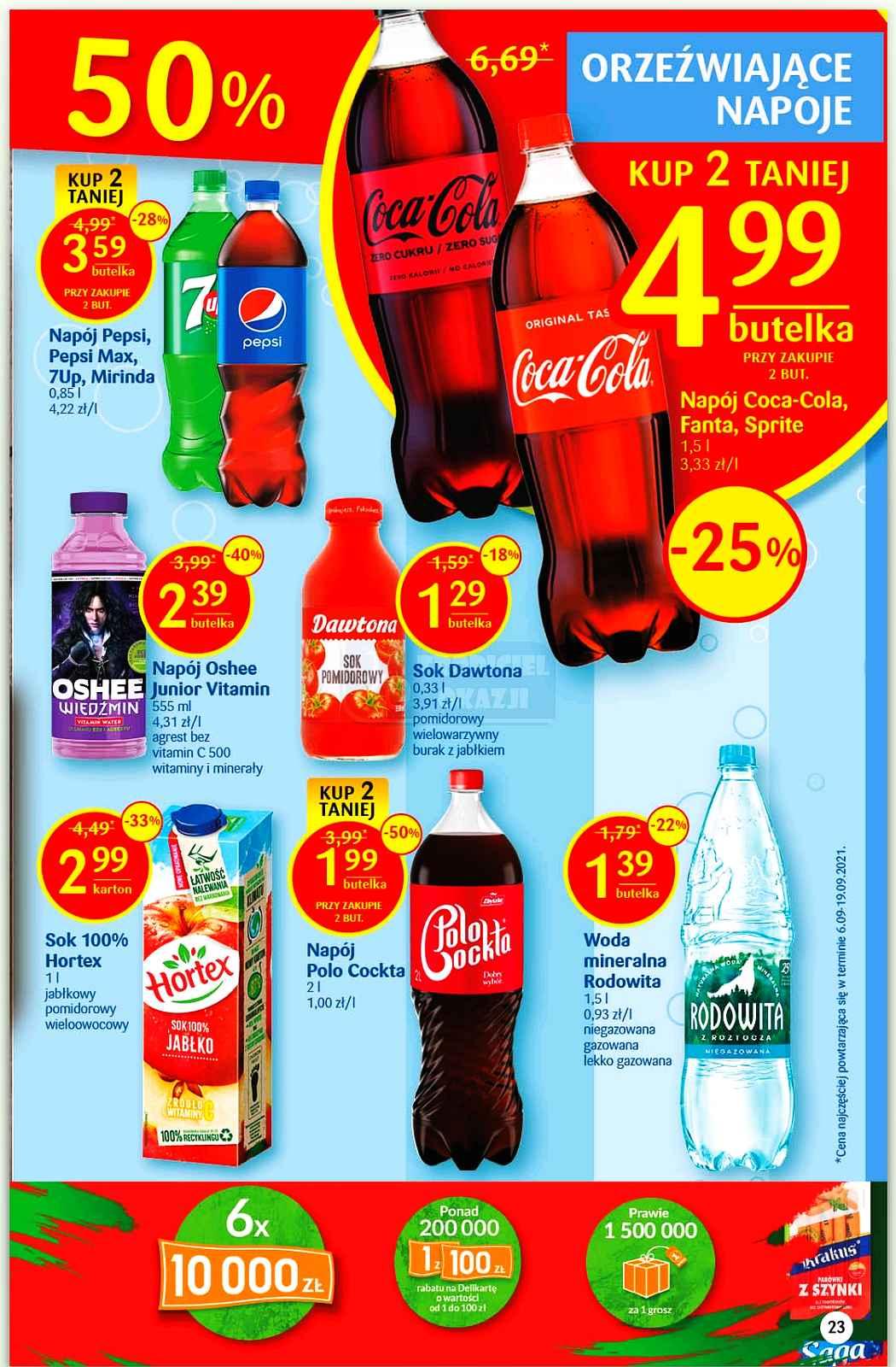 Gazetka promocyjna Delikatesy Centrum str. 23