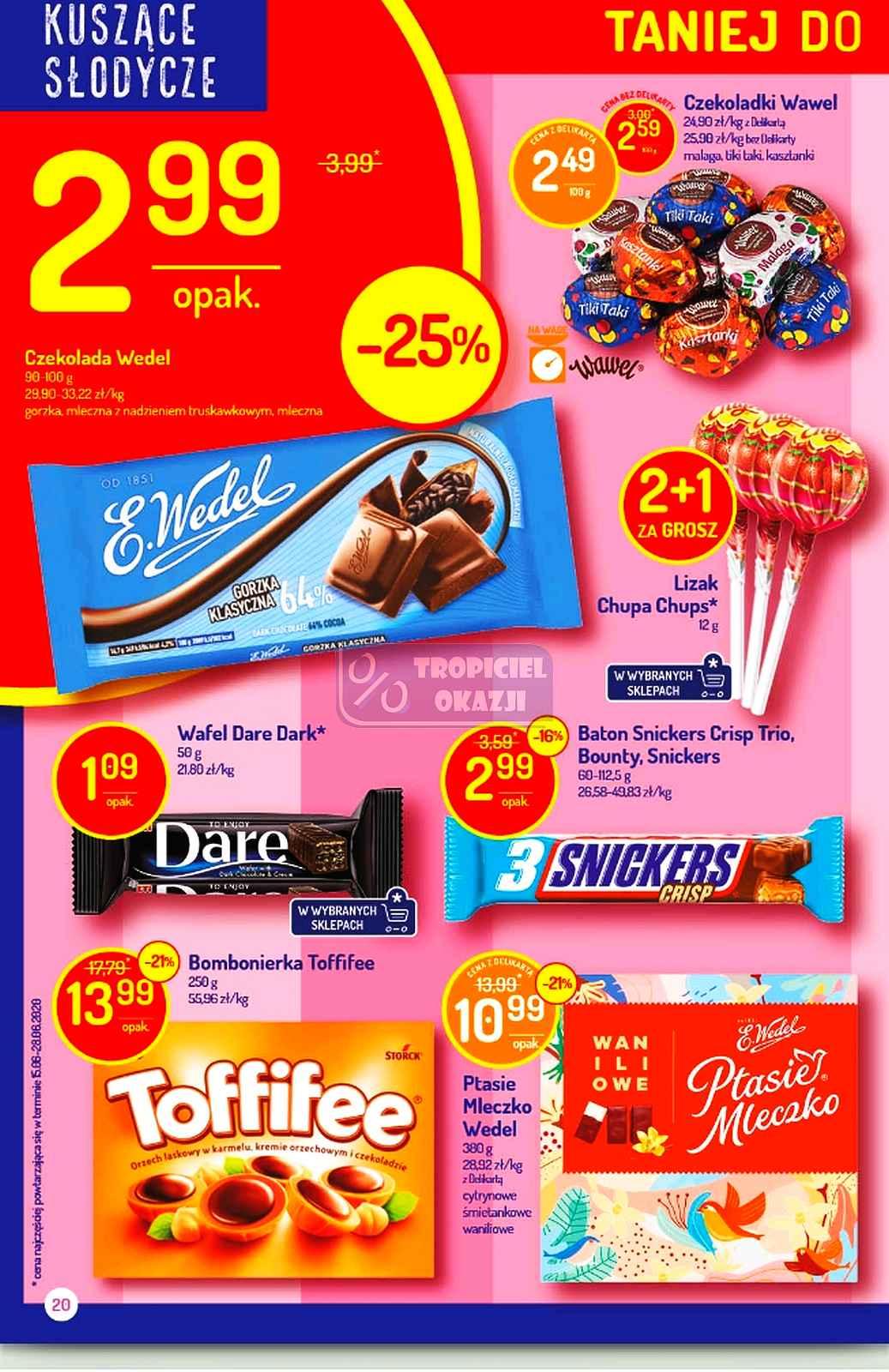 Gazetka promocyjna Delikatesy Centrum str. 20