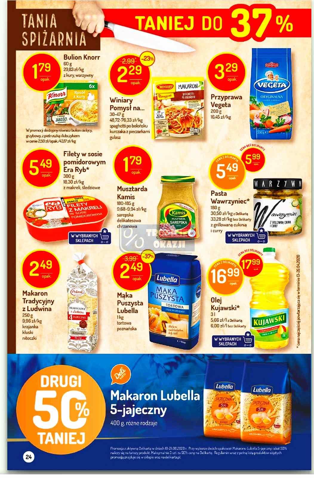 Gazetka promocyjna Delikatesy Centrum str. 24