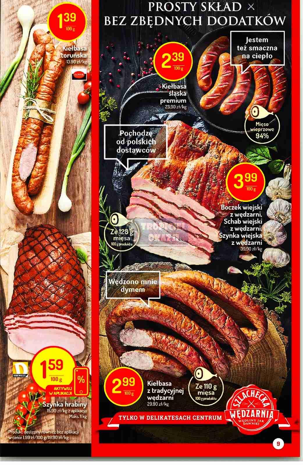 Gazetka promocyjna Delikatesy Centrum str. 9
