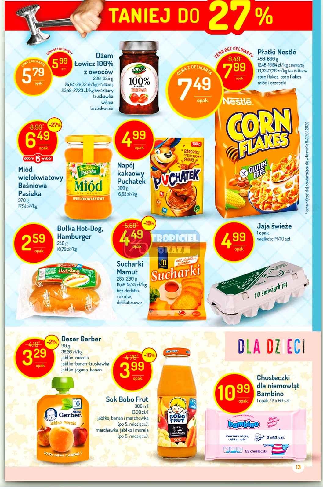 Gazetka promocyjna Delikatesy Centrum str. 13