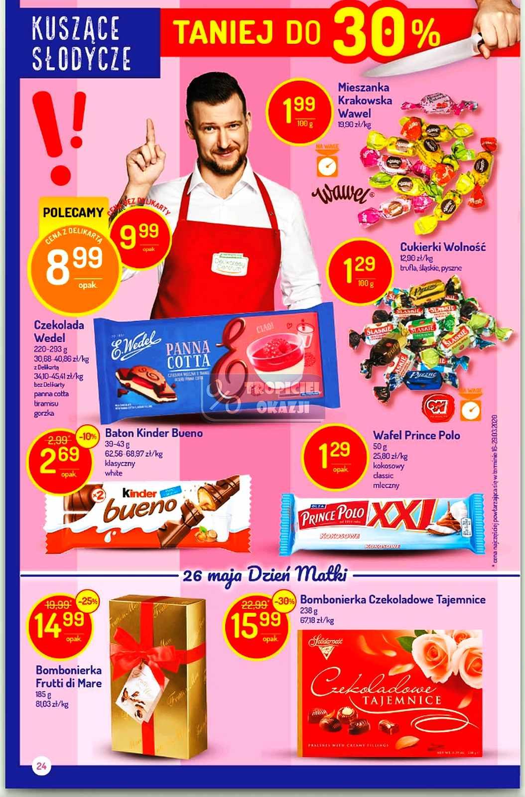 Gazetka promocyjna Delikatesy Centrum str. 24