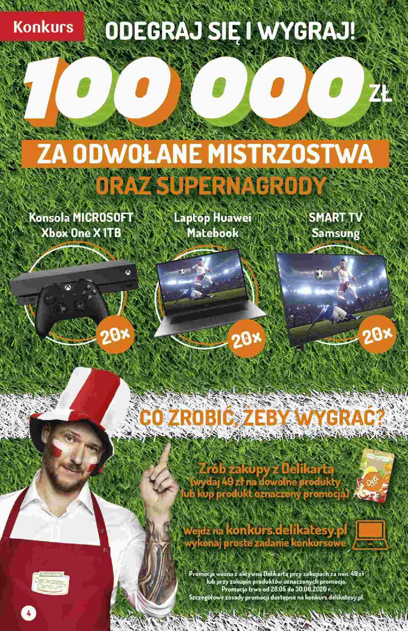 Gazetka promocyjna Delikatesy Centrum str. 4