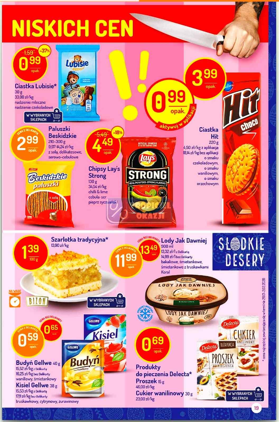 Gazetka promocyjna Delikatesy Centrum str. 19