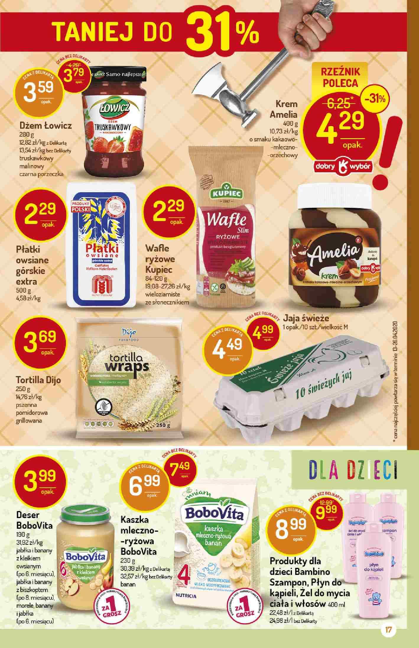 Gazetka promocyjna Delikatesy Centrum str. 17