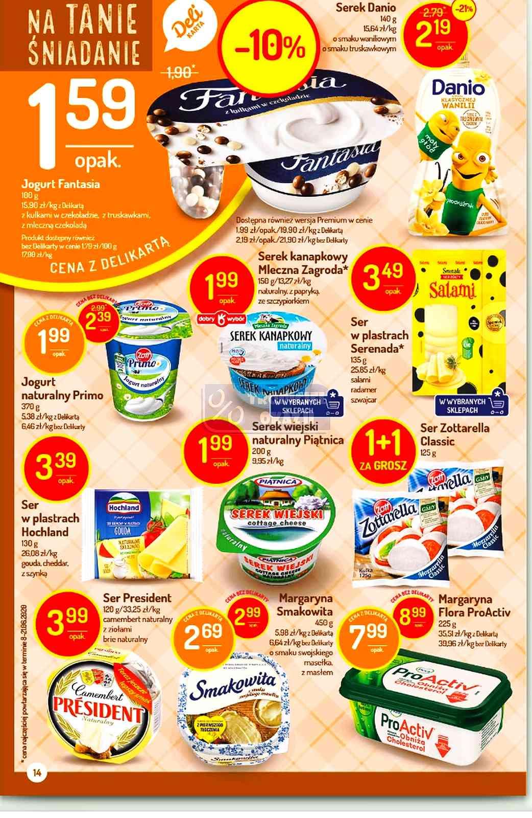 Gazetka promocyjna Delikatesy Centrum str. 14