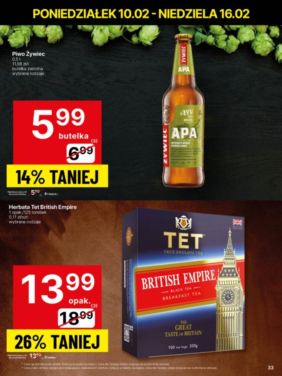 Gazetka promocyjna Delikatesy Centrum str. 33