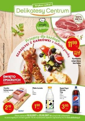 Delikatesy Centrum od 19.10