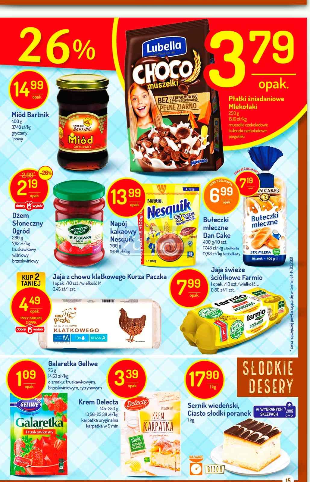 Gazetka promocyjna Delikatesy Centrum str. 15