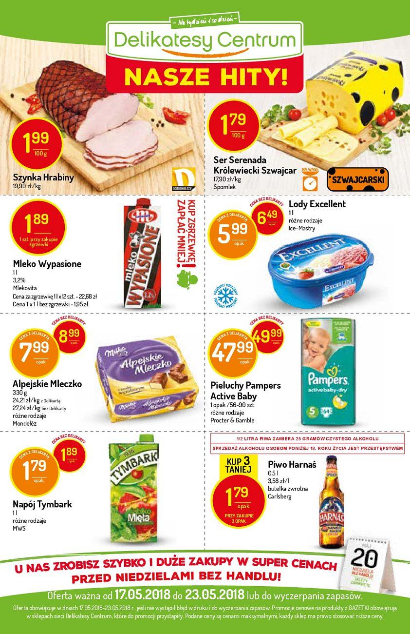 Gazetka promocyjna Delikatesy Centrum str. 16