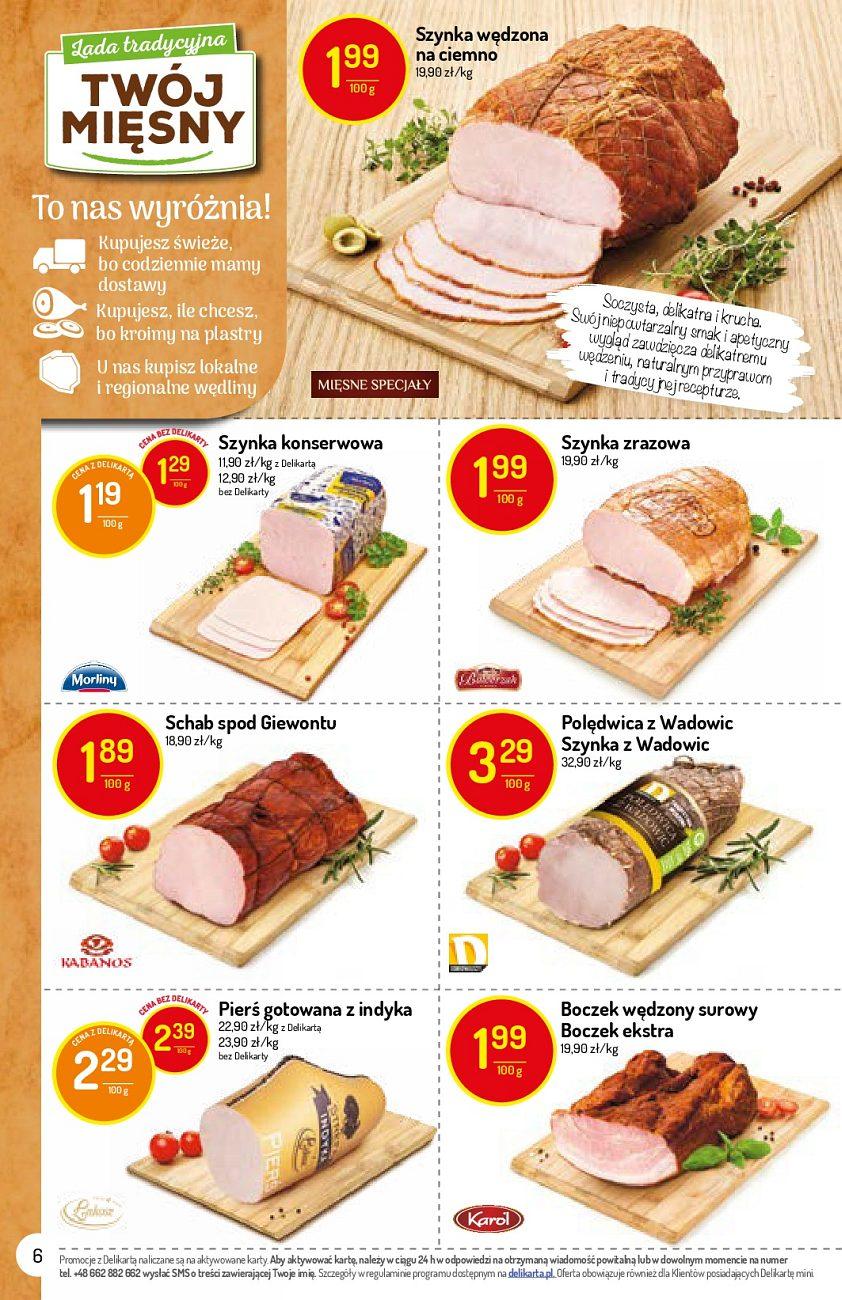 Gazetka promocyjna Delikatesy Centrum str. 6