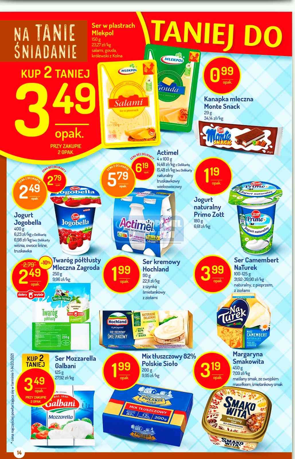 Gazetka promocyjna Delikatesy Centrum str. 14