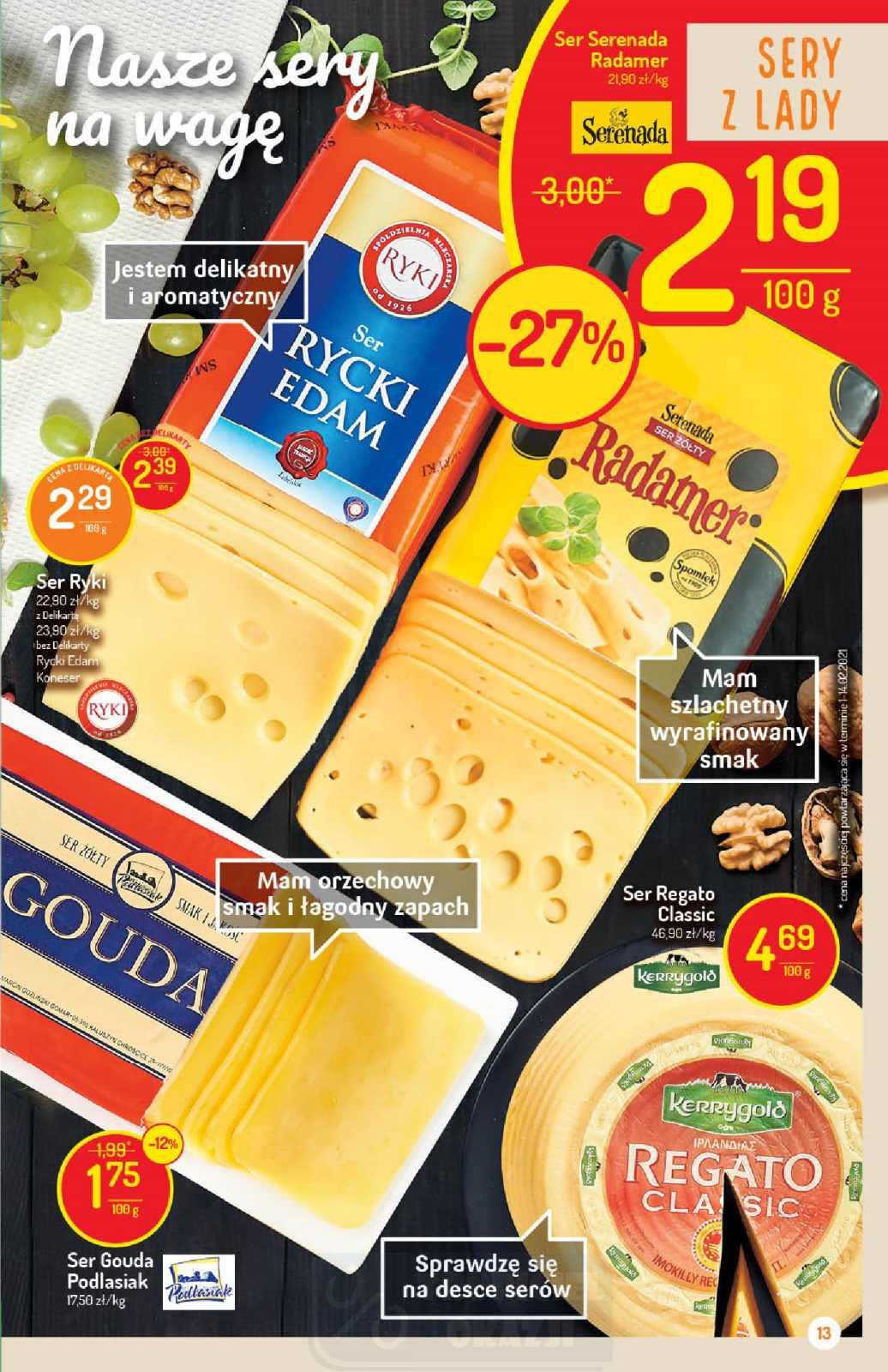 Gazetka promocyjna Delikatesy Centrum str. 13