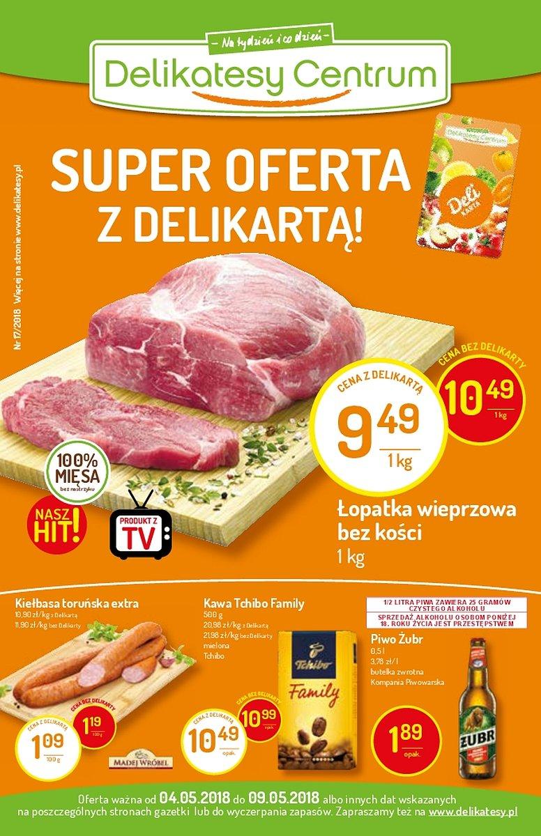 Gazetka promocyjna Delikatesy Centrum str. 1
