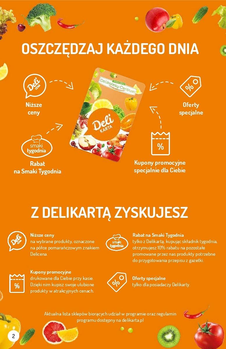 Gazetka promocyjna Delikatesy Centrum str. 2