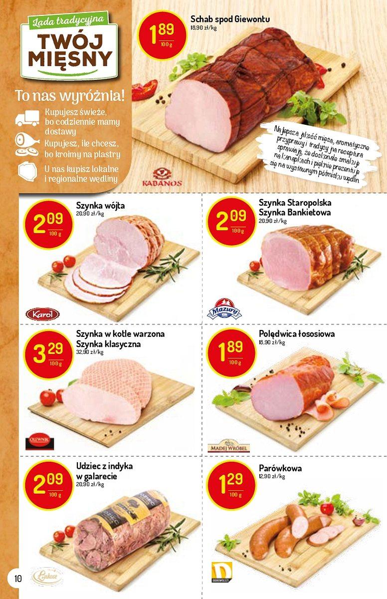 Gazetka promocyjna Delikatesy Centrum str. 10