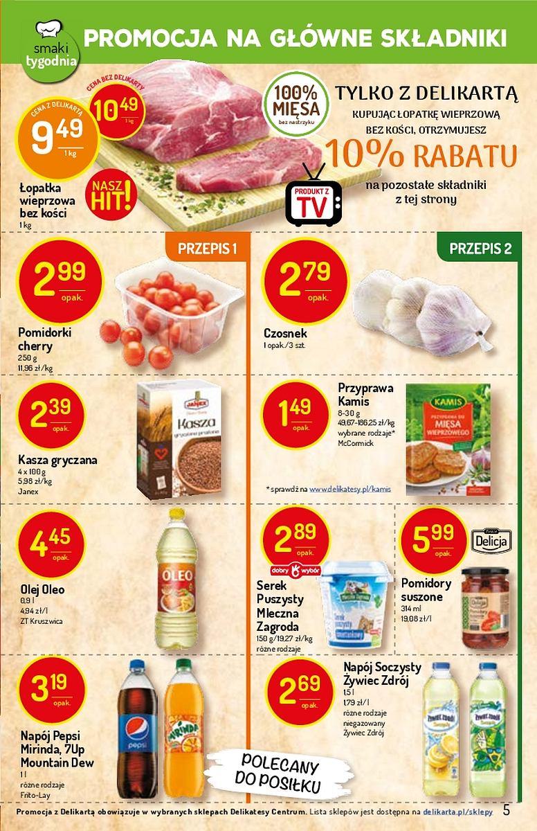 Gazetka promocyjna Delikatesy Centrum str. 5