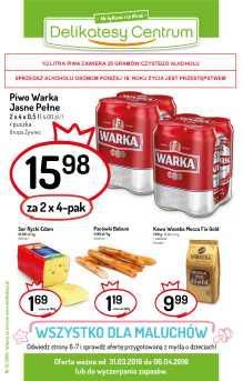 Gazetka Delikatesy Centrum od 31.03