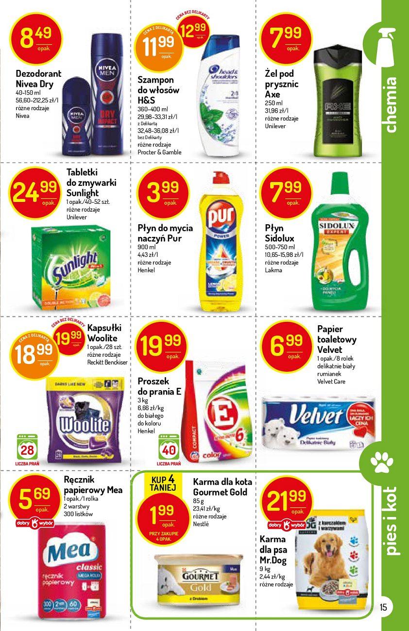 Gazetka promocyjna Delikatesy Centrum str. 15