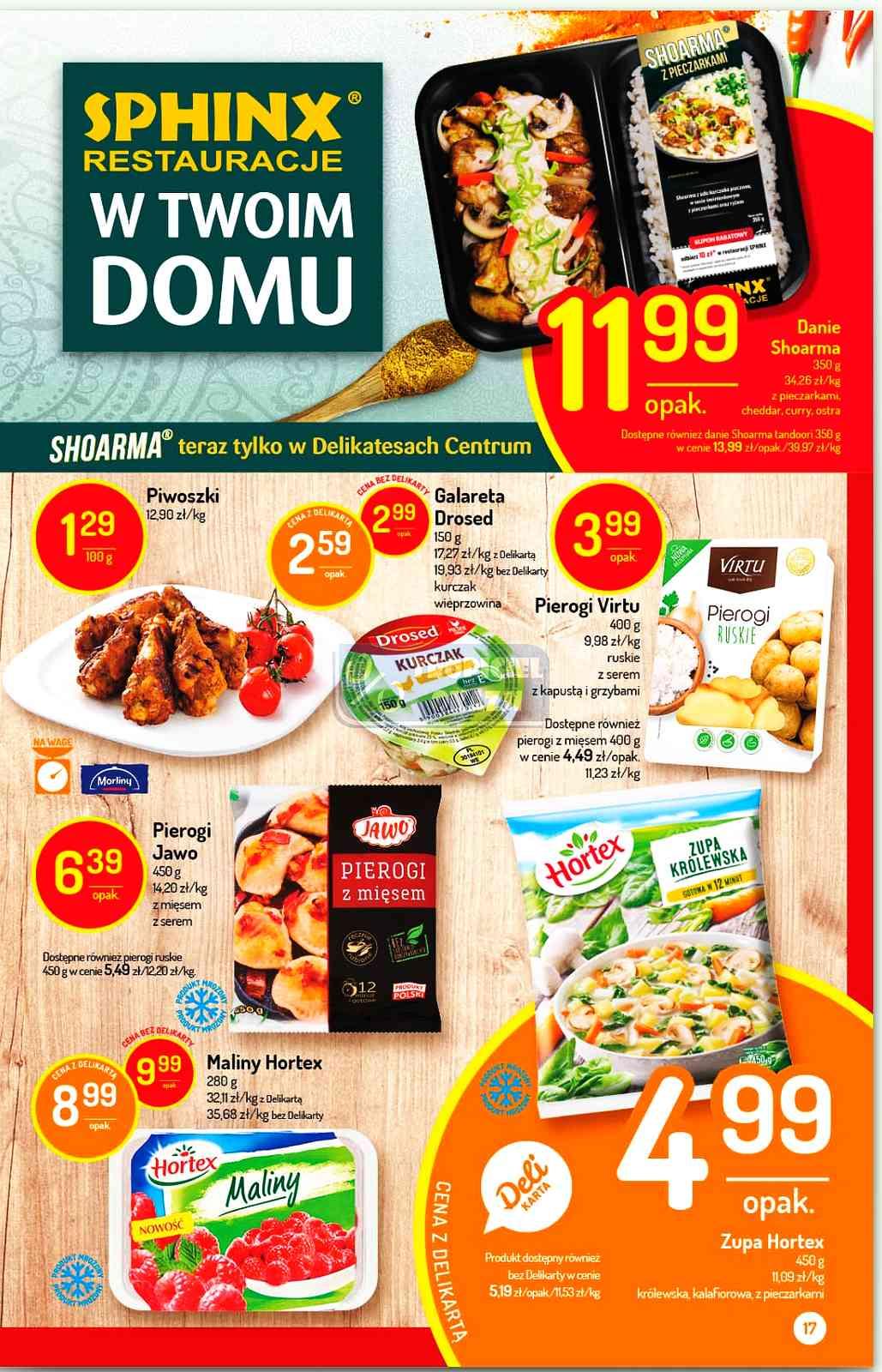 Gazetka promocyjna Delikatesy Centrum str. 17