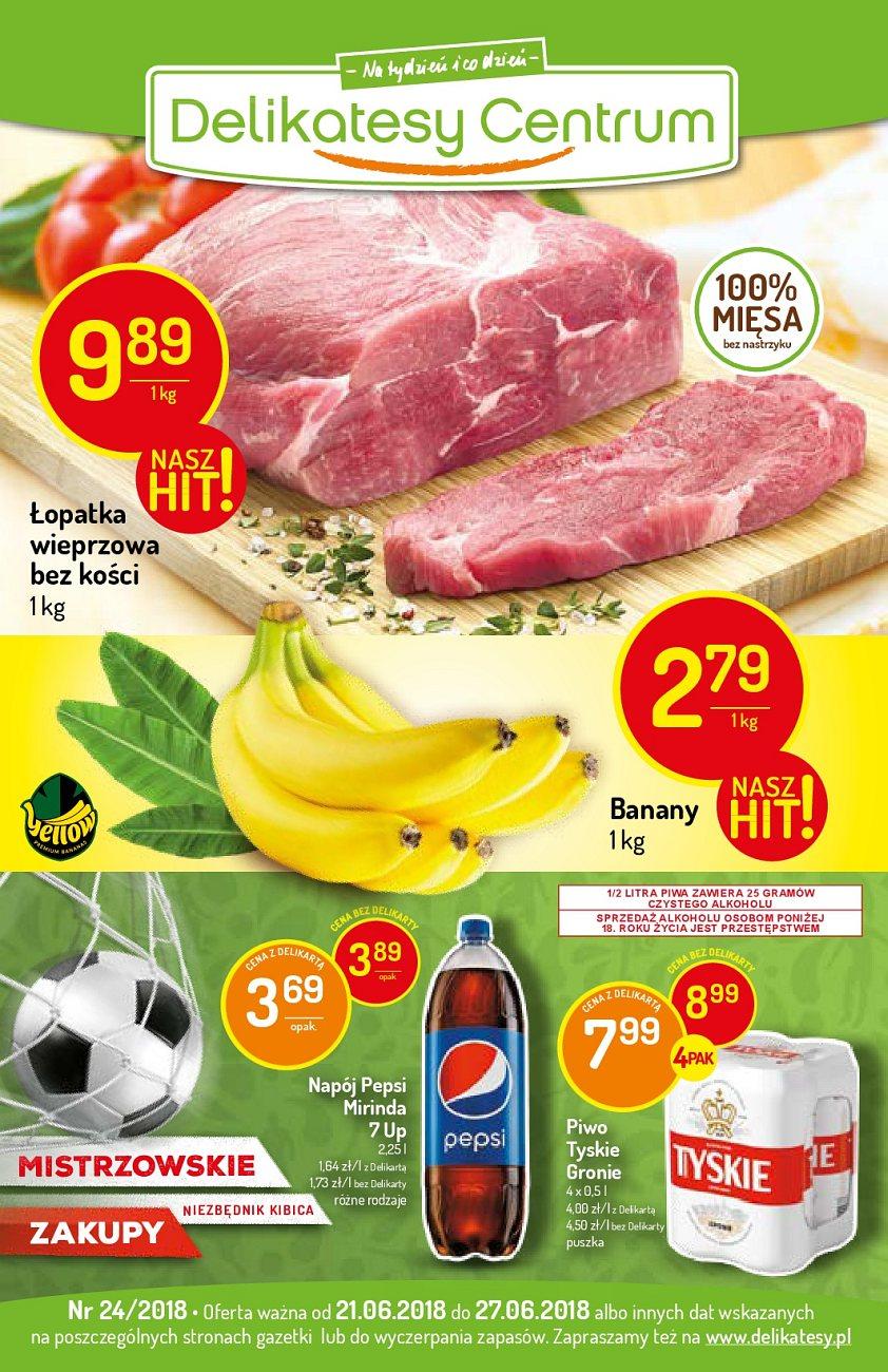 Gazetka promocyjna Delikatesy Centrum str. 1