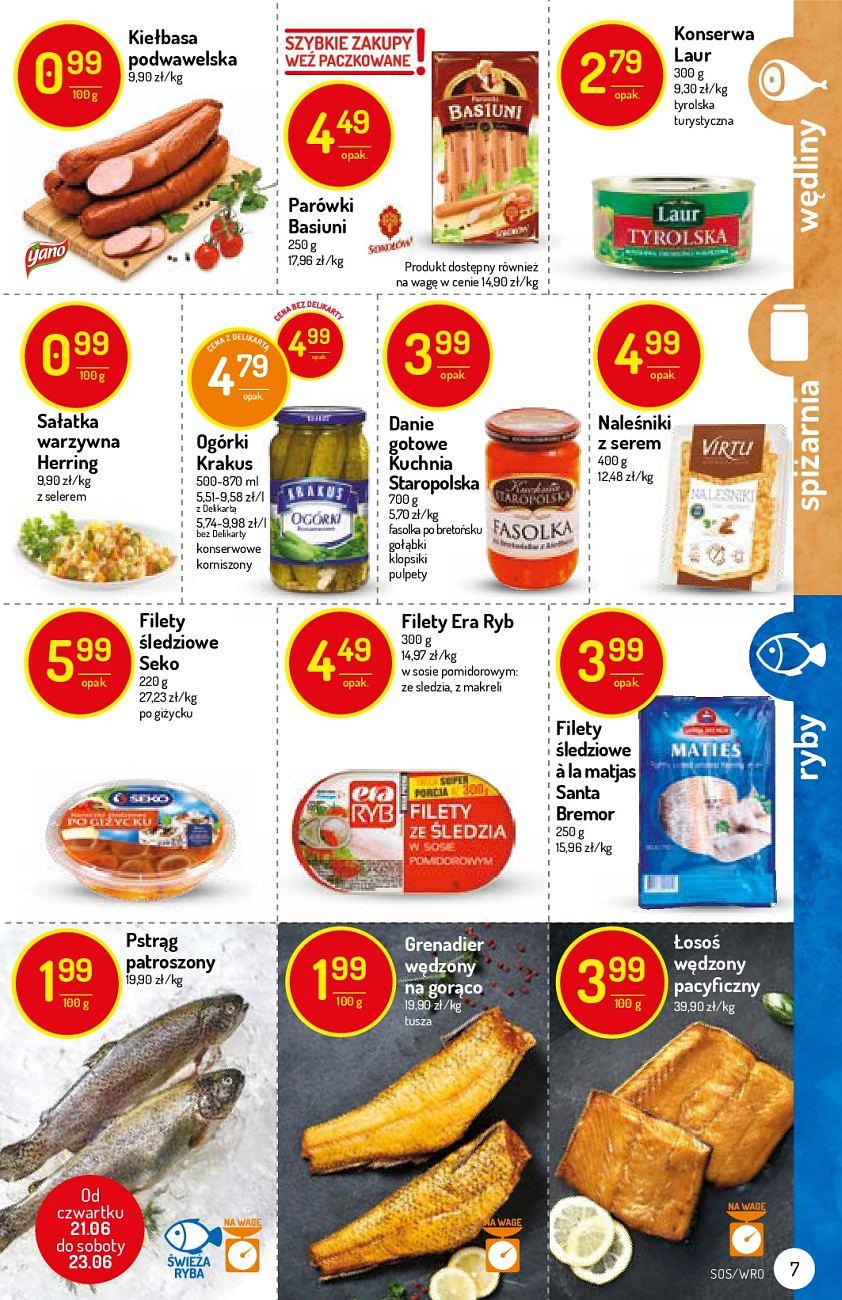 Gazetka promocyjna Delikatesy Centrum str. 7