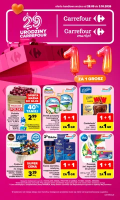 Carrefour gazetka - od 28/09/2026 do 03/10/2026