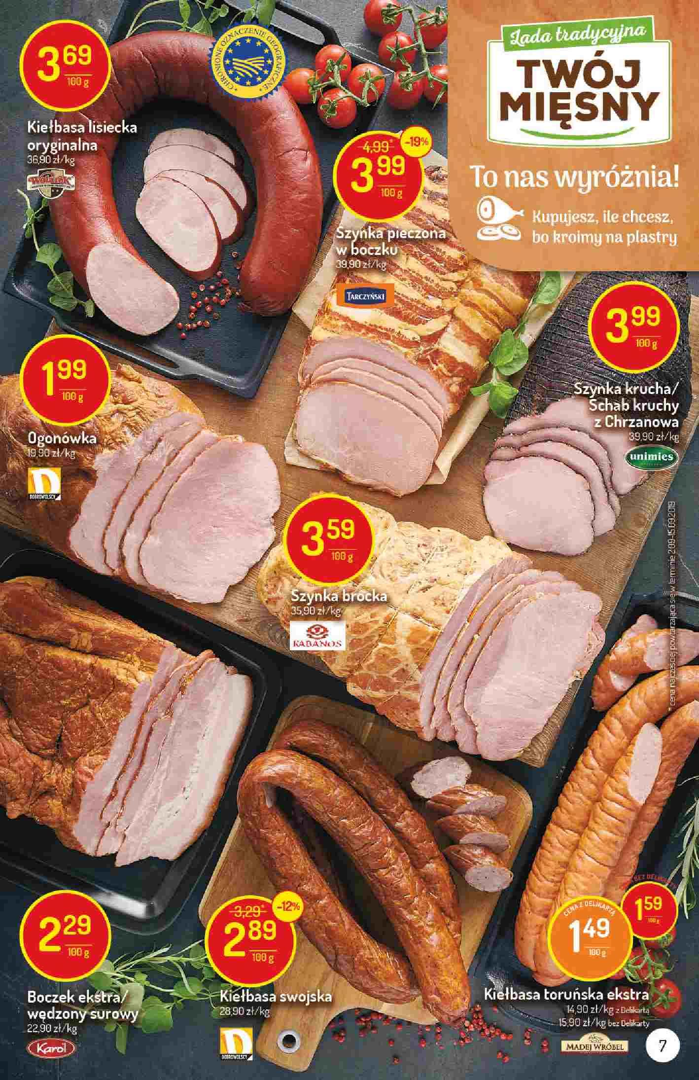 Gazetka promocyjna Delikatesy Centrum str. 7