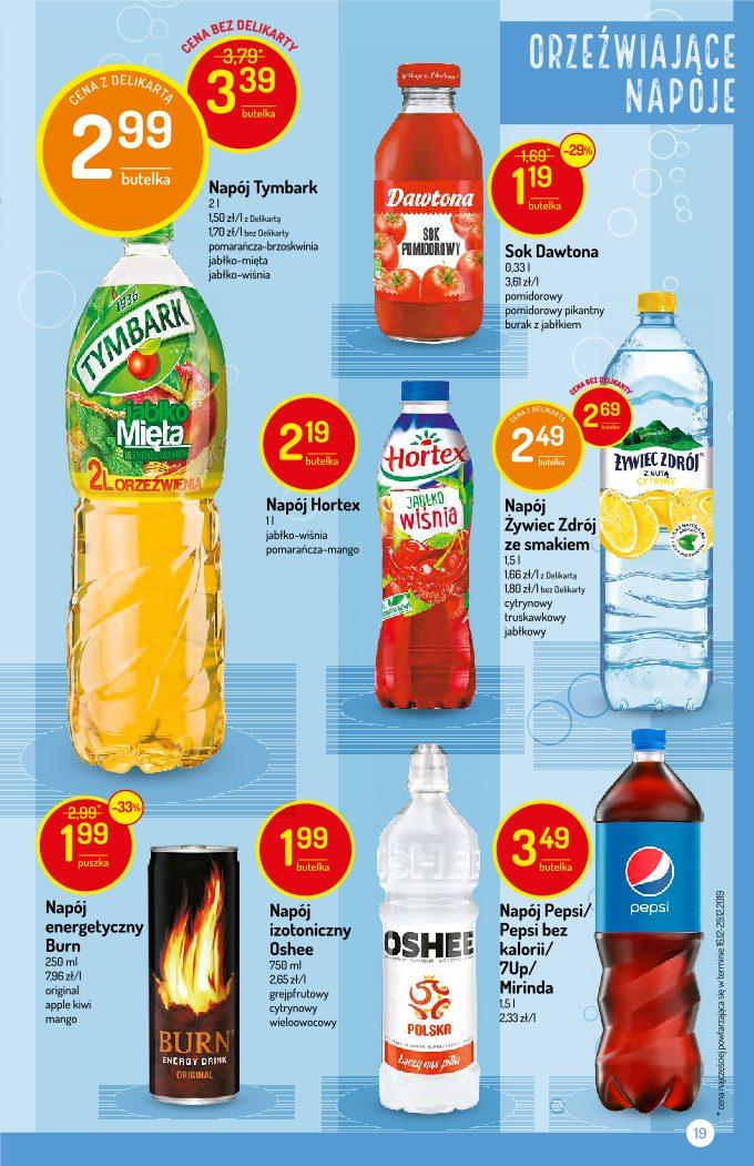 Gazetka promocyjna Delikatesy Centrum str. 19