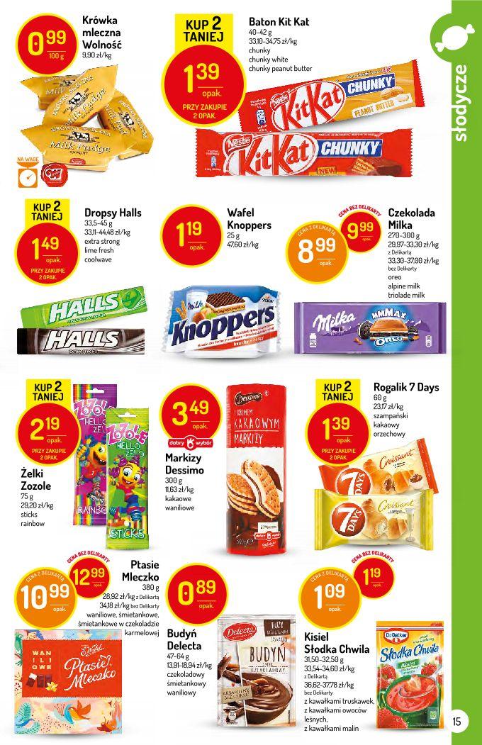Gazetka promocyjna Delikatesy Centrum str. 15