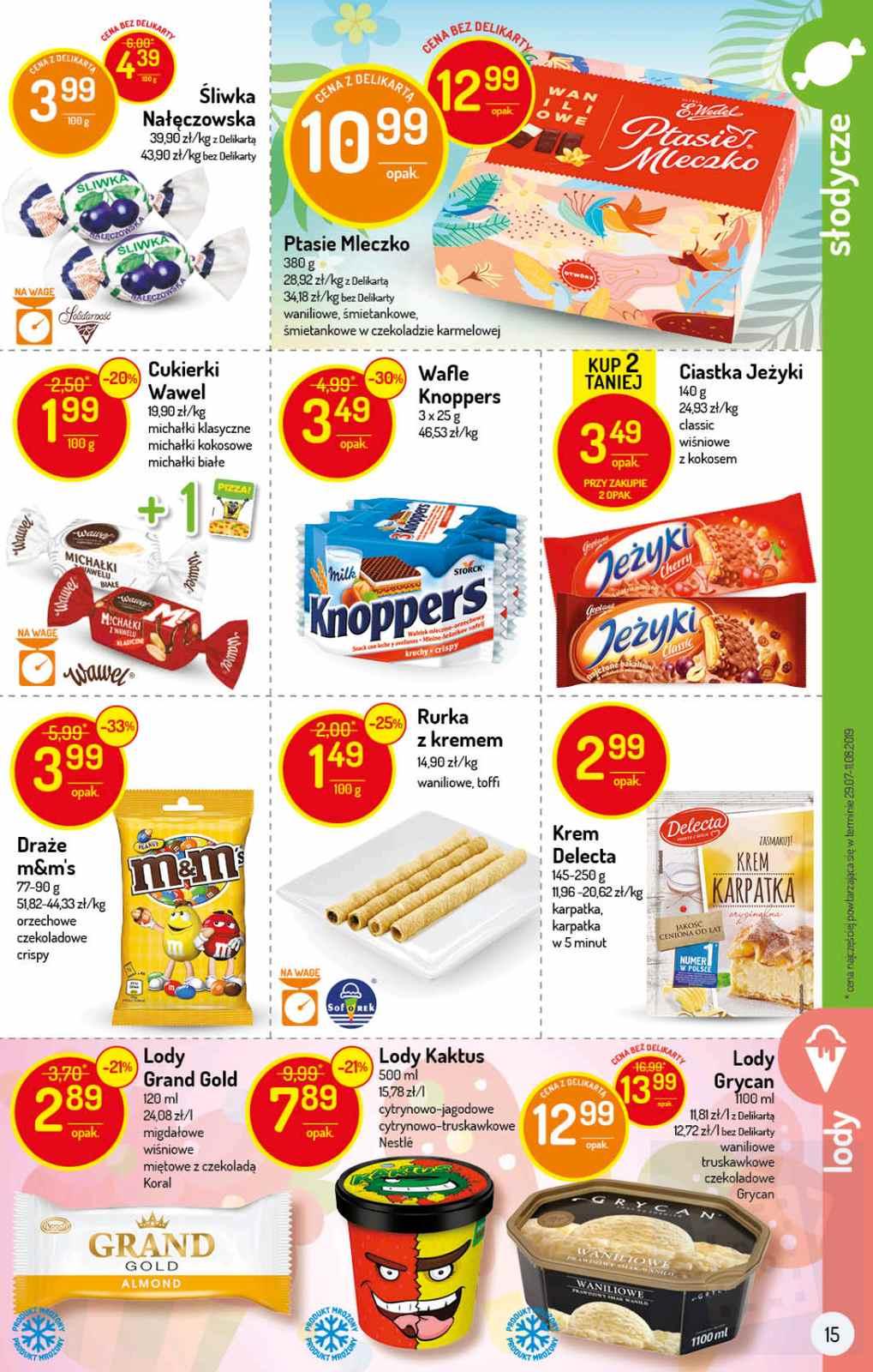 Gazetka promocyjna Delikatesy Centrum str. 15