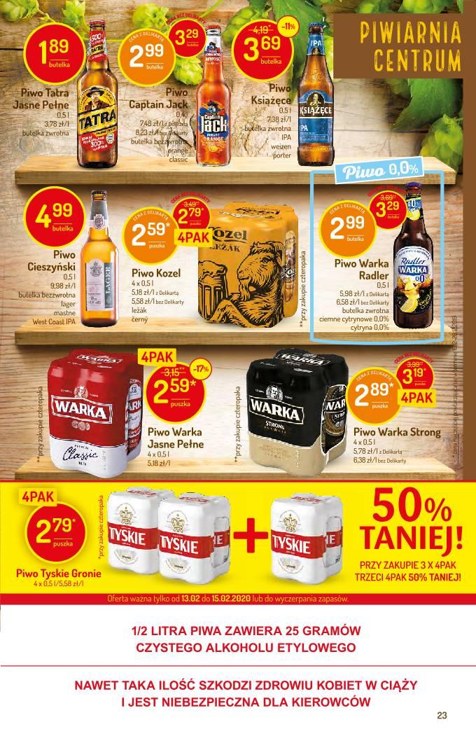 Gazetka promocyjna Delikatesy Centrum str. 23