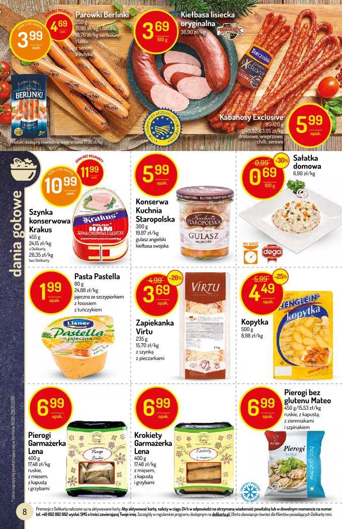 Gazetka promocyjna Delikatesy Centrum str. 8